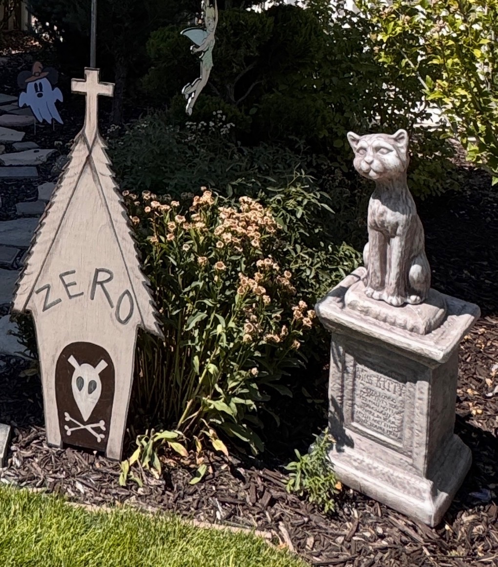 Cat tombstone