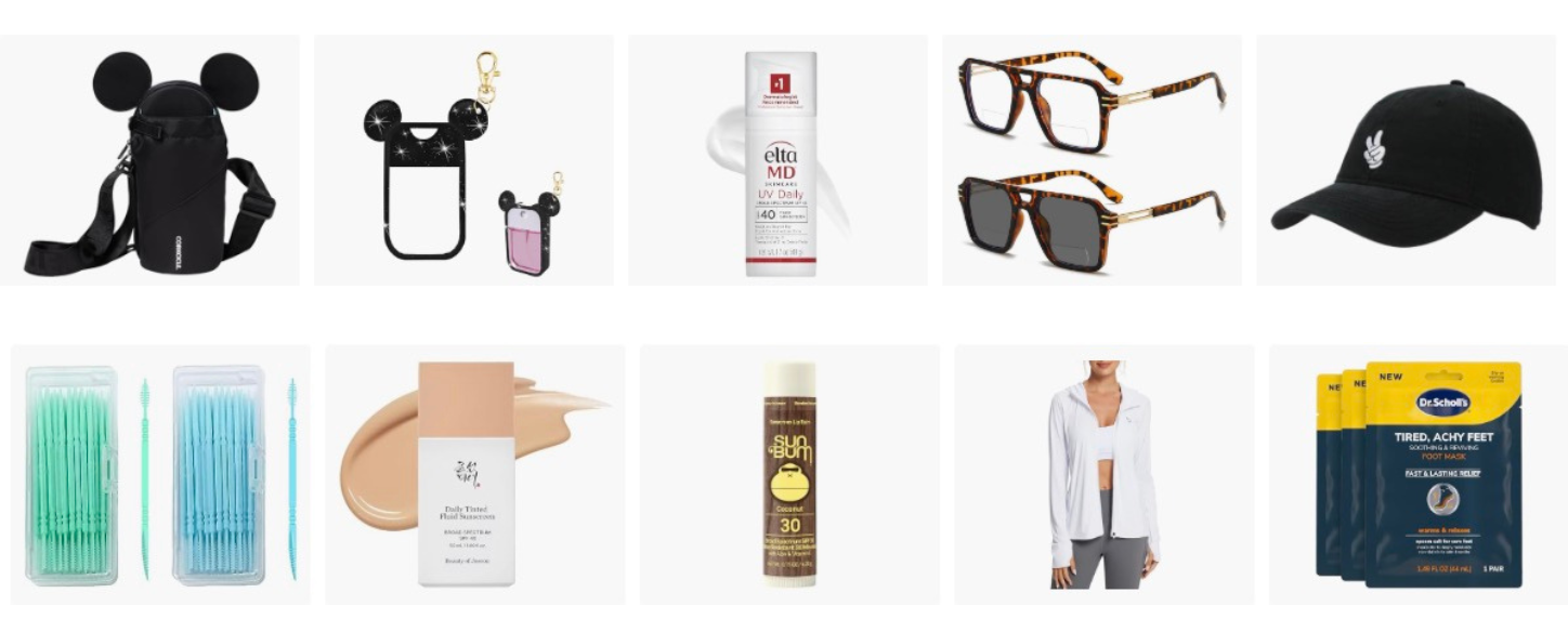 Must-have Disney Park vacation items